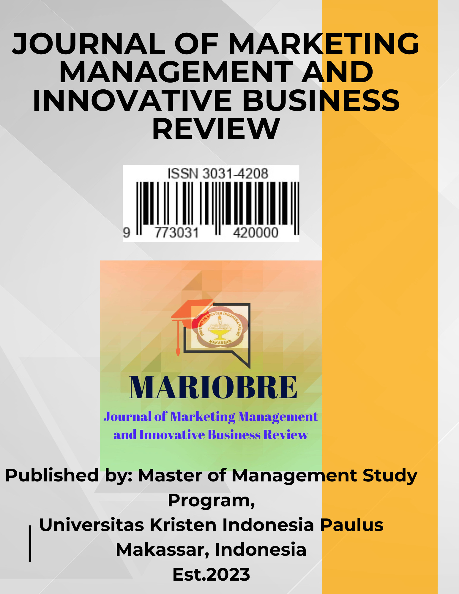 Journal of Marketing Management and Innovative Business Review